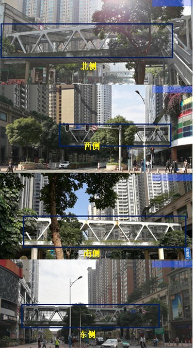 廣州珠興盛路東側(cè)西側(cè)南側(cè)北側(cè)戶外廊橋大牌廣告