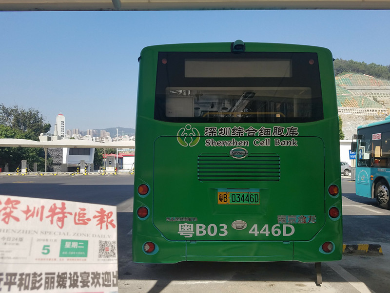 深圳綜合細(xì)胞庫深圳公交車廣告