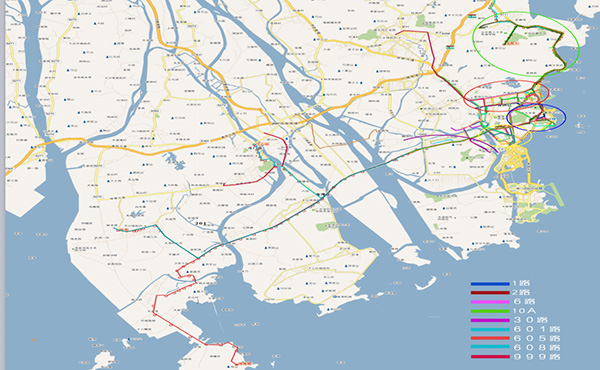 公交媒體運營線路