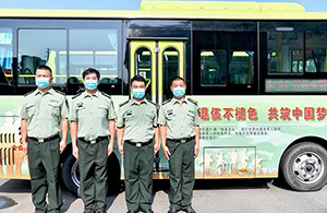 八一建軍節(jié)“擁軍號(hào)”青島公交車廣告線路案例，公交車廣告效果